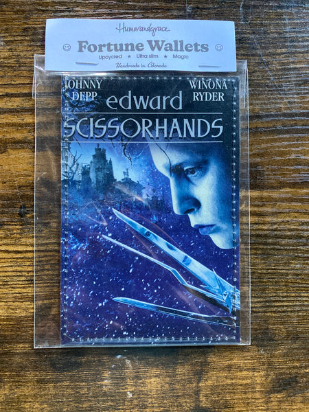 EDWARD SCISSORHANDS VHS movie fortunewallet