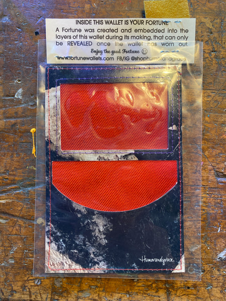 Luxury Handmade ultra thin supple leather fortunewallet