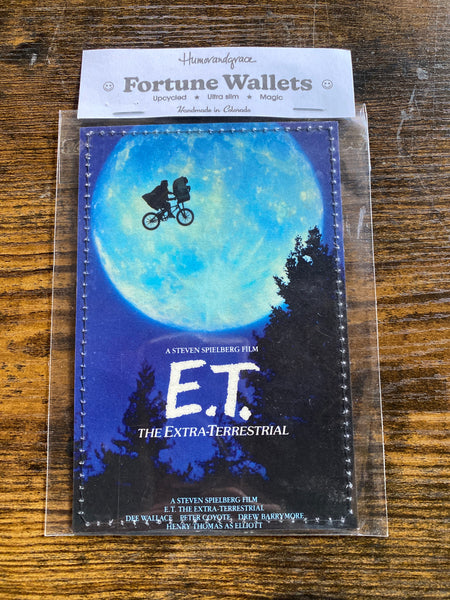 E.T. THE EXTRA-TERRESTRIAL VHS movie fortunewallet