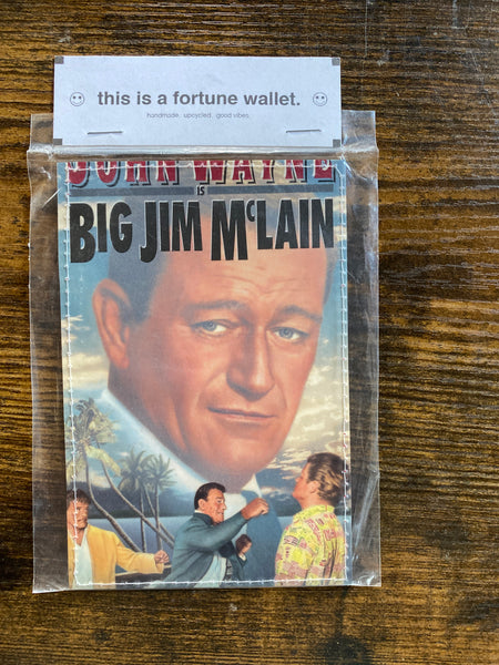 BIG JIM MCLAIN VHS movie fortunewallet