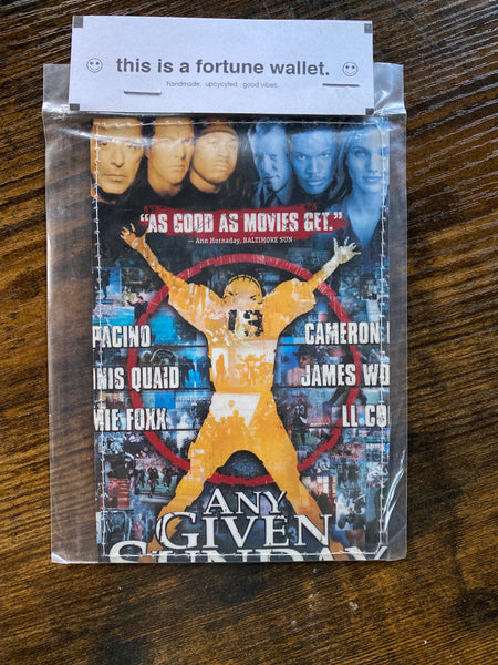 ANY GIVEN SUNDAY VHS movie fortunewallet
