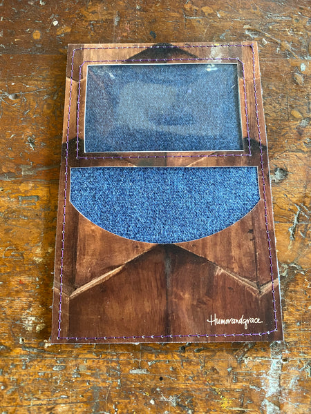 Luxury Handmade ultra thin SHINY BLACK leather fortunewallet